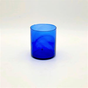 Verre à eau en verre soufflé couleurs